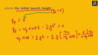Information TFSP 2026C02 Projectile Motion Guide
