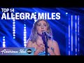 Allegra Miles Sings "Tainted" For Her Spot In The Top 14 - American Idol 2022