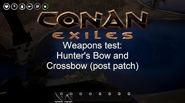 Conan Exiles Weapons test: Hunter