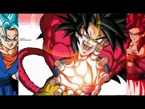 【MUGEN】　超サイヤ人ブルーベジット（STベジータリメイク）VS超サイヤ人4界王拳孫悟空