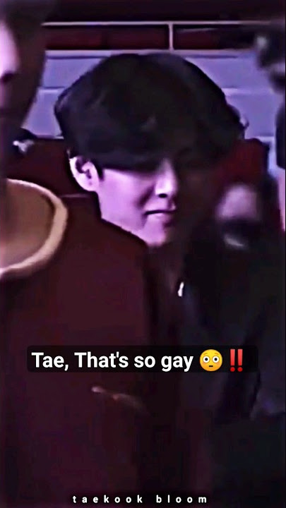 Taehyung is so gay for Jungkook I swear 😳‼️ #shorts #taekook #youtubeshorts