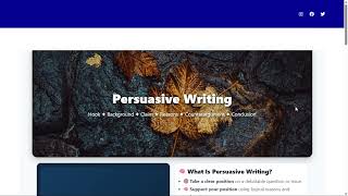 How to Write a Persuasive Essay | Step-by-Step Writing Workshop