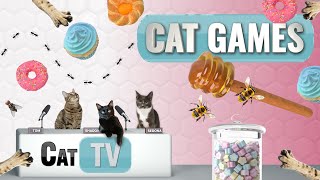 CAT Games | Sweet Adventure for Cats: Bug Buffet Bonanza!  | Bug Videos For Cats to Watch