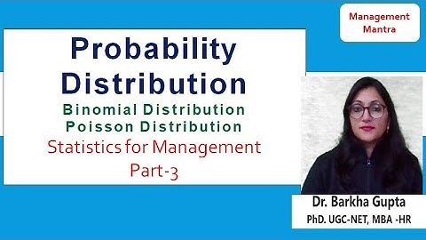 Probability Distribution, Binomial Distribution, Poisson Distribution, Normal Distribution