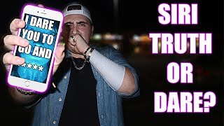 (TRUTH OR DARE!) DO NOT TALK TO SIRI AT 3:00 AM | *THIS IS WHY* | TRUTH OR DARE WITH SIRI AT 3 AM!!