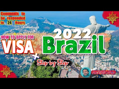 Brazil Visa 2022 | How to apply step by step | Visa 2022 (Subtitled)