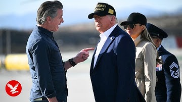 Newsom slams Trump’s ‘bull****’ presidential plaque trolling amid unemployment woes