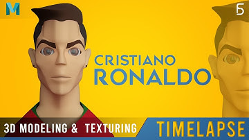 3D Modeling Timelapse Maya | Cristiano Ronaldo | FS CREATiON