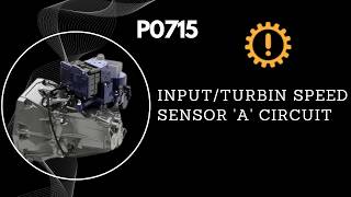 Suzuki AGS( P0715) input/turbin speed sensor A circuit