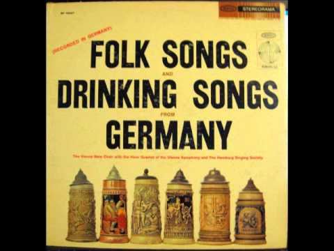 FOLK SONGS AND DRINKING SONGS FROM GERMANY - Side 1 Of 2