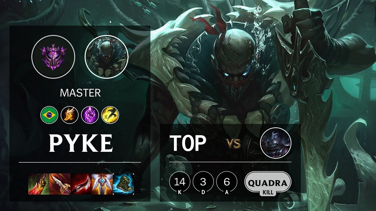 Pyke Top vs Shen - BR Master Patch 10.11