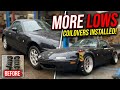 Installing Coilovers on Mazda Miata Eunos