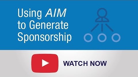 Change Management Solutions: Using AIM to Generate Sponsorship