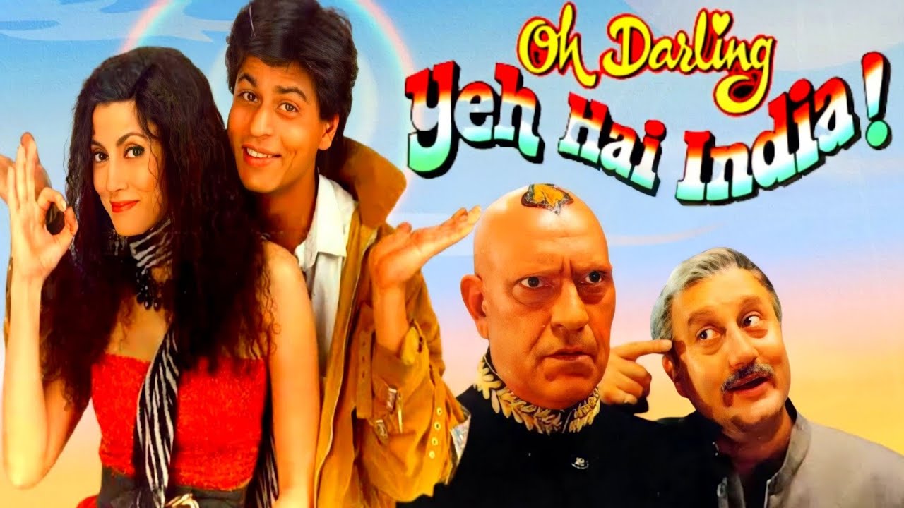 Oh Darling Yeh Hai India Full Movie  Shah Rukh Khan  Deepa Sahi  Amrish Puri   Review and Facts