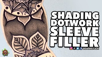 Sleeve Dotwork Shading Filler
