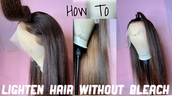 How To: Lighten Extensions / Using 40 Volume Developer / NO BLEACH
