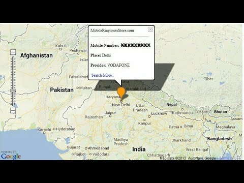 How to trace mobile number location on google map - YouTube