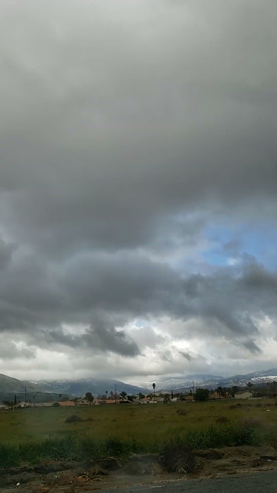 Beautiful rainy day! So Cal #shorts #rain #hyperlapse #timelapse #stormy