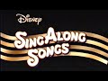 Disney's Sing-Along Songs promos 1995-99