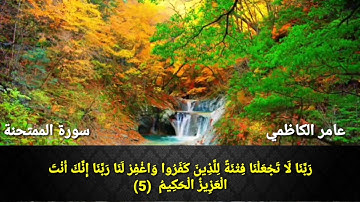 سورة الممتحنة عامر الكاظمي