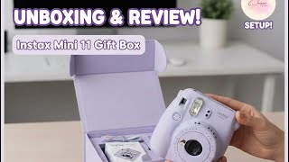 Instax Mini 11 Lavender Gift Box: UNBOXING, Full Review & Setup Guide πΈπ
