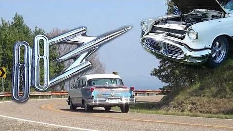 1956 Oldsmobile 88 out of Mena, Arkansas - Queen Wilhelmina Hot Rod Run 2018 - BBC V8 Transplant
