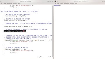 Ejemplo 1 de programación con sockets