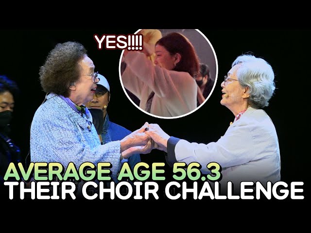 Average age of 56.3, their choir challenge🥺 | Hot Singers class=