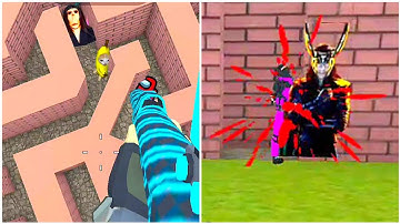 Nextbots Sandbox in Backrooms Shooter Gameplay 128, Sandbox Android Games  ios Walkthrough Simulator