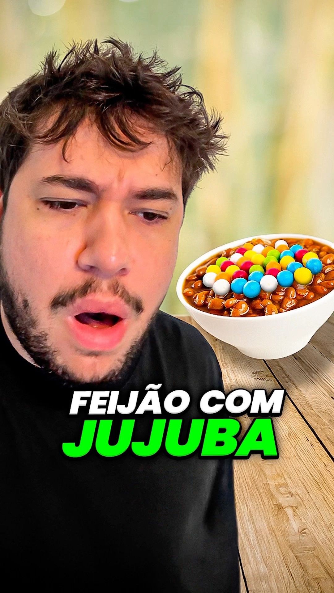 feijão com jujuba #livedobrino #humor #MundinhoBrino