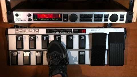 EurekaPROM-enabled FCB1010 with TC Electronic gear