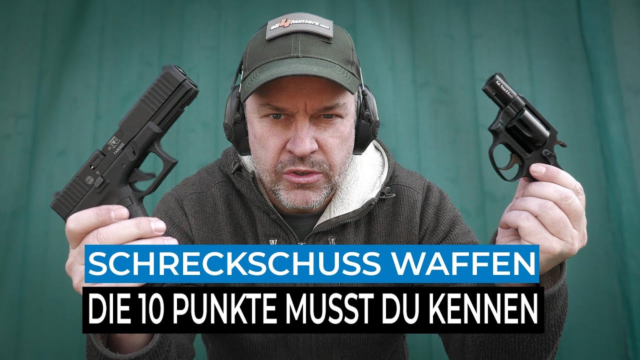 Schreckschusswaffen zur Selbstverteidigung? Kleinen Waffenschein beantragen? Fragen und Antworten