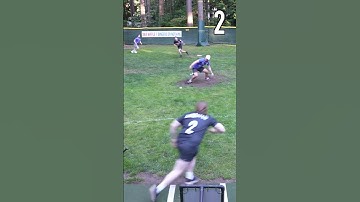 How Does Play 1️⃣ Even Happen?😭 #dingersornothing #wiffleball #baseball #shorts