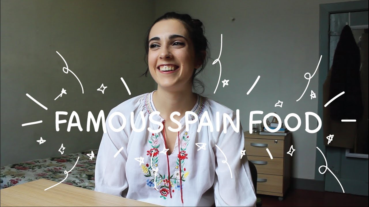 ⁣Weekly Spain Spanish Words with Rosa - Famous Spain Food