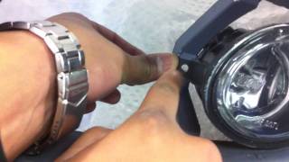 BMW E46 Msport Front Bumper Fog Light Replacment DIY PPCGB Bmw E46 M Tech 2 Front Bumper Install