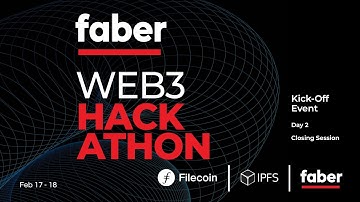 Faber Web3 Hackathon Kick Off Event - Day 2 - Web3 broad vision and opportunities