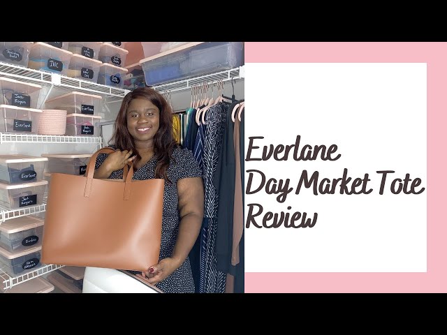 Everlane | Bags | Everlane The Day Market Cognac Leather Toteflawed |  Poshmark