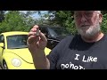 PawPaw Shows you How to Open VW Beetle Hood with broken latch pull