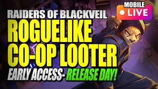 Raiders of Blackveil — Day-One Co-Op LIVE (Vertical) | Boss Rush & Build Tests