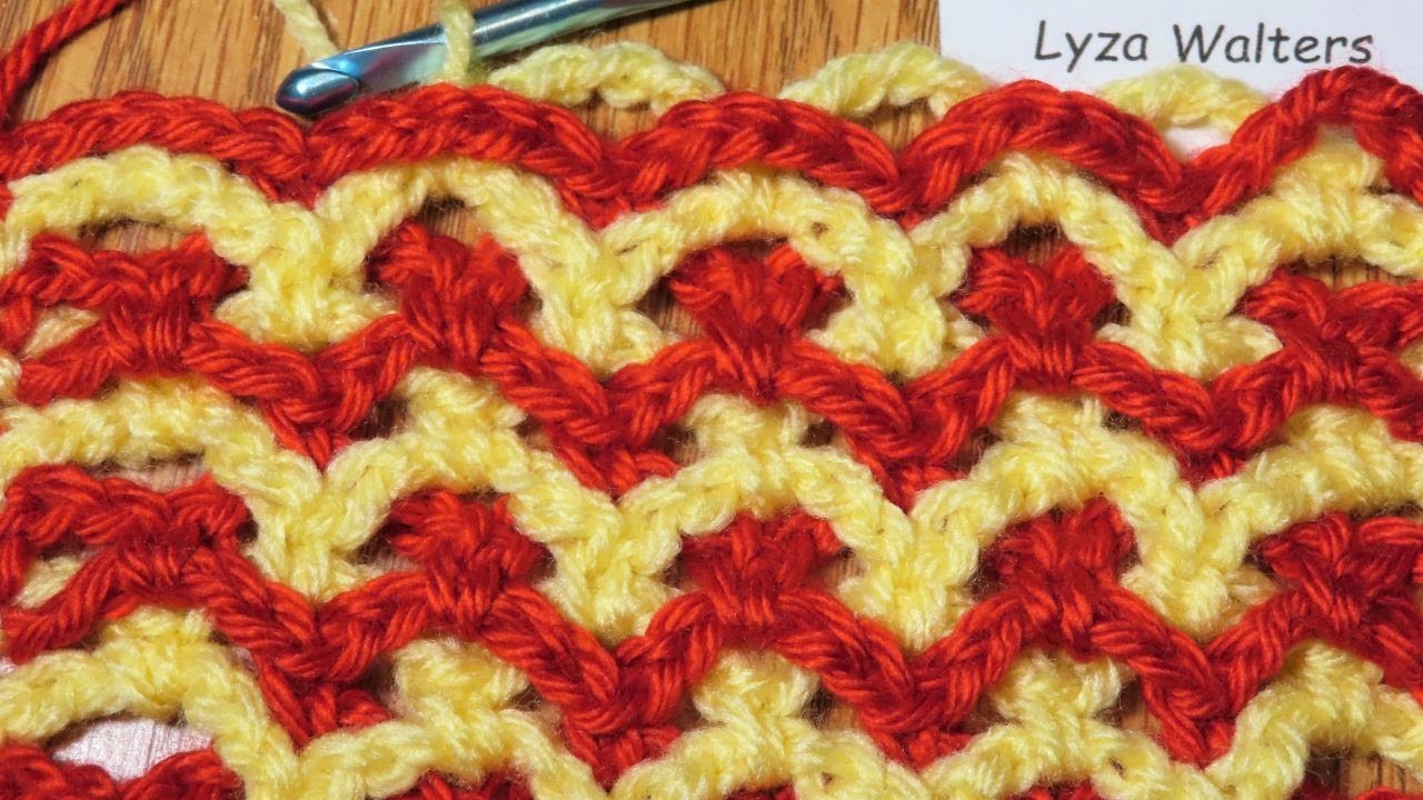 Crochet Interlocking Mesh Stitch Crochet Stitches YouTube