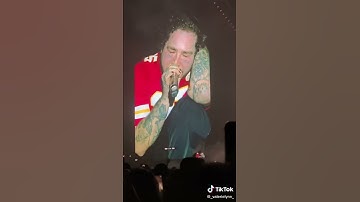 Thumbnail of #postmalone #rockstar #live