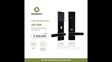 HomeKit - Hướng dẫn sử dụng khoá Khách sạn AB-09B