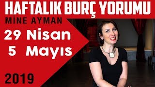 29 Nisan - 5 Mayıs / Haftalık Burç Yorumu / Mine Ayman