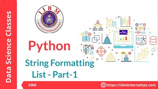 IIBM Institute: String Formatting and List-Part 1 screenshot 4