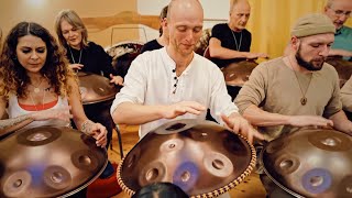 Handpan Celebration 2023 | Malte Marten & Handpan Choir | New Years Retreat