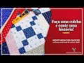 COMO FAZER COLCHA DE PATCHWORK EM 5 DIAS! Aula 2: montagem dos blocos, bem fácil para iniciantes