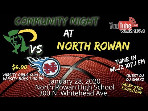 North Stanly VS North Rowan High School - (Varsity Girls Basketball)