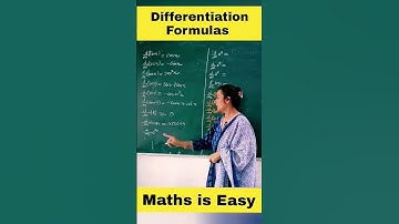 Differentiation Class 12 | Class 12 Maths | Differentiation Formulas #class12 #shorts #youtubeshorts