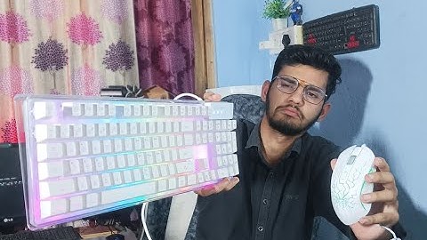 MageGee Gaming Wired Keyboard and Mouse Combo, K1 LED Rainbow Backlit Keyboard with 104 Keys