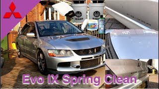 Mitsubishi Evo IX Spring Clean | Getting Rid of the Winter Grime! #EvoIX #Detailing #CleanCar